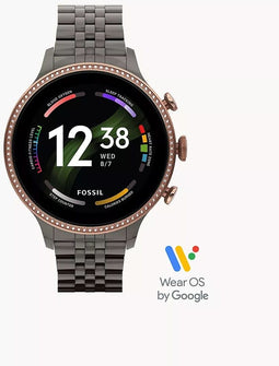 Fossil Gen 6 - Smartwatch - Wear OS 3 - Grijs (FTW6078)