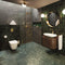 GROHE Arena Cosmopolitan S - Bedieningspaneel Toilet - Dual Flush - Brushed Cool Sunrise (mat goud) - Slank formaat