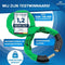 NEXTCOVER® Cijferslot Fietsslot - Ringslot - 5-cijferige cijfercode - Groen