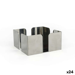 Servethouder My Bar Staal 12 x 12 x 6 cm (24 Stuks)