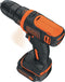 BLACK+DECKER BDCDD12 - Accuschroefboormachine - 10,8V lithium-ion met 2 accu's en snellader