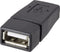 Renkforce RF-4297185 - USB 2.0 Adapter - USB A naar Micro-USB 2.0 B - Zwart