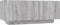 vidaXL - Tv-meubel - 100x35x40 - cm - bewerkt - hout - grijs - sonoma - eikenkleurig