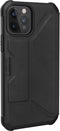 UAG Metropolis - Book Case hoesje - Bescherming iPhone 12 - 12 Pro - Zwart