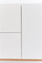 Zuiver High on wood Dressoir 2 lades 1 deur Hout Wit
