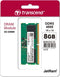 Transcend JetRam JM4800ASG - Laptopgeheugen DDR5 SO-DIMM 8GB 4800MT/s CAS 40 (1x)