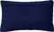 Dutch Decor FEMM – Sierkussen 30x50 cm - velvet - effen kleur - Insignia Blue - donkerblauw - Inclusief binnenkussen
