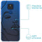 iMoshion Hoesje Geschikt voor Motorola Moto G9 Play / Moto E7 Plus Hoesje Siliconen - iMoshion Design hoesje - Transparant / Zwart / Line Art Woman Black