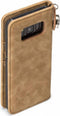GranC - drukknopen wallet hoes - Geschikt voor Samsung Galaxy S8 - taupe