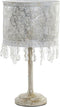 Bureaulamp DKD Home Decor Zilverkleurig Metaal