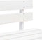 vidaXL - Tuinbank - pallet - hout - wit