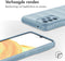 iMoshion Hoesje Geschikt voor Samsung Galaxy A33 Hoesje Siliconen - iMoshion EasyGrip Backcover - Lichtblauw