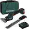 Metabo PowerMaxx SGS 12 Q - 12V Li-Ion accu grasschaar set - 2-in-1 buxusschaar en grasschaar - (1x 2.0 Ah)