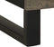 vidaXL - Nachtkastje - 50x33x62 - cm - massief - mangohout - zwart