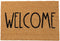 Deurmat kokos Welcome 60x40 cm