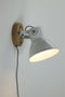 Light & Living Wandlamp Elay - Hout/Wit - 20x18x19cm