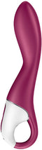 Satisfyer, Bluetooth G-spot vibrator, Heated Thrill, 20,5 cm, met app, met warmtefunctie, gemaakt van siliconen
