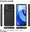 iMoshion Hoesje Geschikt voor Motorola Moto E20 / Moto E30 / Moto E40 Hoesje Siliconen - iMoshion Thunder Backcover - Zwart