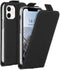 Accezz Flipcase - iPhone 12 Mini - Flip cover met pashouder - Zwart