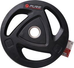 Pure2Improve - Halterschijf 20KG - Ø50mm - Zwart