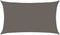 vidaXL - Zonnezeil - 160 - g/m² - 5x8 - m - HDPE - antracietkleurig