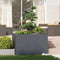 vidaXL - Plantenbak - 120x80x80 - cm - staal - antracietkleurig