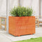 vidaXL - Plantenbak - 90x60x72 - cm - massief - grenenhout - wasbruin