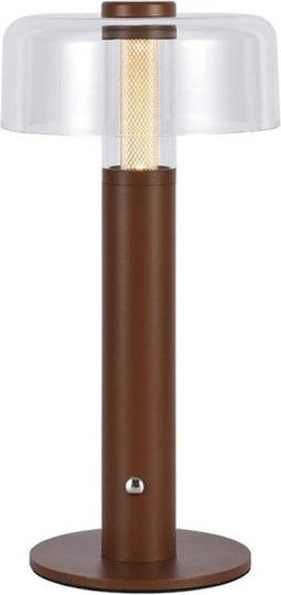 V-TAC VT-1049-M4 Bruine Oplaadbare tafellamp - Zand - IP20 - 1W - 100 Lumen - 3000K