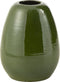 J-Line vaas Lola - porselein - groen - small - 30 cm hoog