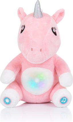 Chipolino Pluche Baby Nachtlamp Knuffel Unicorn Met Muziek & Licht