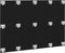 vidaXL - Bed - Hoofdbord - Zwart - Eiken - 120x1,5x80 - cm - Gegalvaniseerd - Hout
