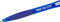 BIC Atlantis Soft Balpen met Kliksysteem - Blauw - Pak van 1 Stuk - Medium Punt 1 mm