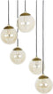 NOEL - Hanglamp - Goud - Glas