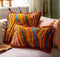 Dutch Decor MISSOURI - Kussenhoes met patroon 45x45 cm Potters Clay - oranje - met rits - zonder binnenkussen