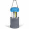 Opvouwbare lantaarn - KAMPA - Flare - Batterijen - Grijs en blauw