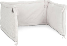 Jollein River Knit - Bedomrander - 180x35 cm - Cream White