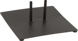 J-Line voet voor tuinprikker - tuinsteker 2 Pin - ijzer - zwart - large