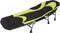 Eurotrail Kampeerbed Queen - Verstelbare rugleuning - Zwart/Lime