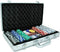 Pokerset koffer aluminium 300 chips