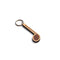 Houten Sleutelhanger – Muzieknoot – Esdoorn & Walnoot