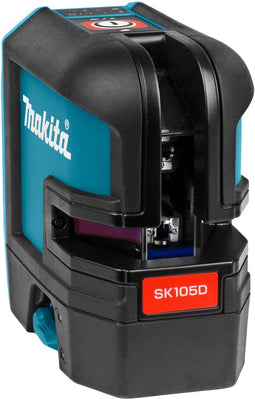 Makita SK105DZ - Kruislijnlaser - Zelfnivellerend tot 4 graden - Rood