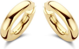 Casa Jewelry Oorringen Boa - Goud Verguld - 35 mm - Zilver