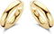 Casa Jewelry Oorringen Boa - Goud Verguld - 35 mm - Zilver