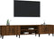 vidaXL - Tv-meubel - 180x31,5x40 - cm - bewerkt - hout - bruin - eikenkleur