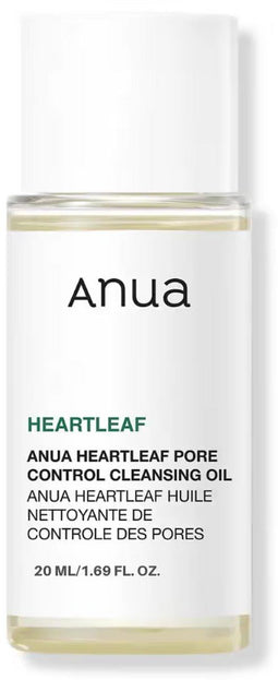 Anua Heartleaf - Pore Control Cleansing Oil - 20 ml - Kalmeert en reinigt