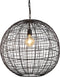 Light & Living Hanglamp Mirana - Zwart - Ø55cm - Modern - Hanglampen Eetkamer, Slaapkamer, Woonkamer