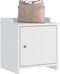 vidaXL - Gangbankje - SANDNES - wit - 45x40x50 - cm - massief - grenenhout