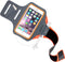 Mobiparts Comfort Fit - Sport Armband - Lichtgewicht ademend materiaal - Neon Oranje