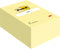 Memoblok post-it 660 lijn 102x152mm canary yellow | 6 stuks