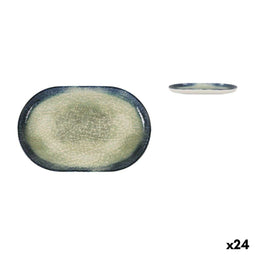 Serveerschaal La Mediterránea Olaf Ovalen 20 x 13 x 2 cm (24 Stuks)